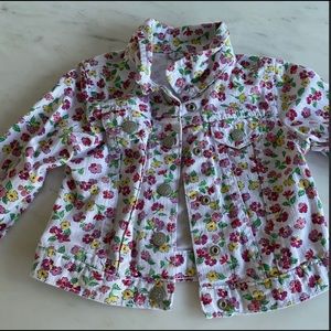 EUC Size 2T Girls Jean Jacket